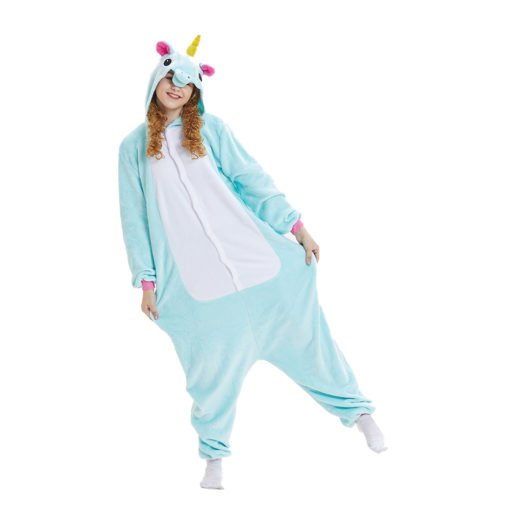 Light Green Unicorn Onesie Kigurumi Adult Kid's Animal Onesie Costume Pajama