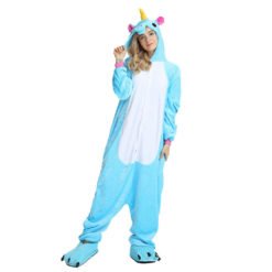 blue unicorn onesie