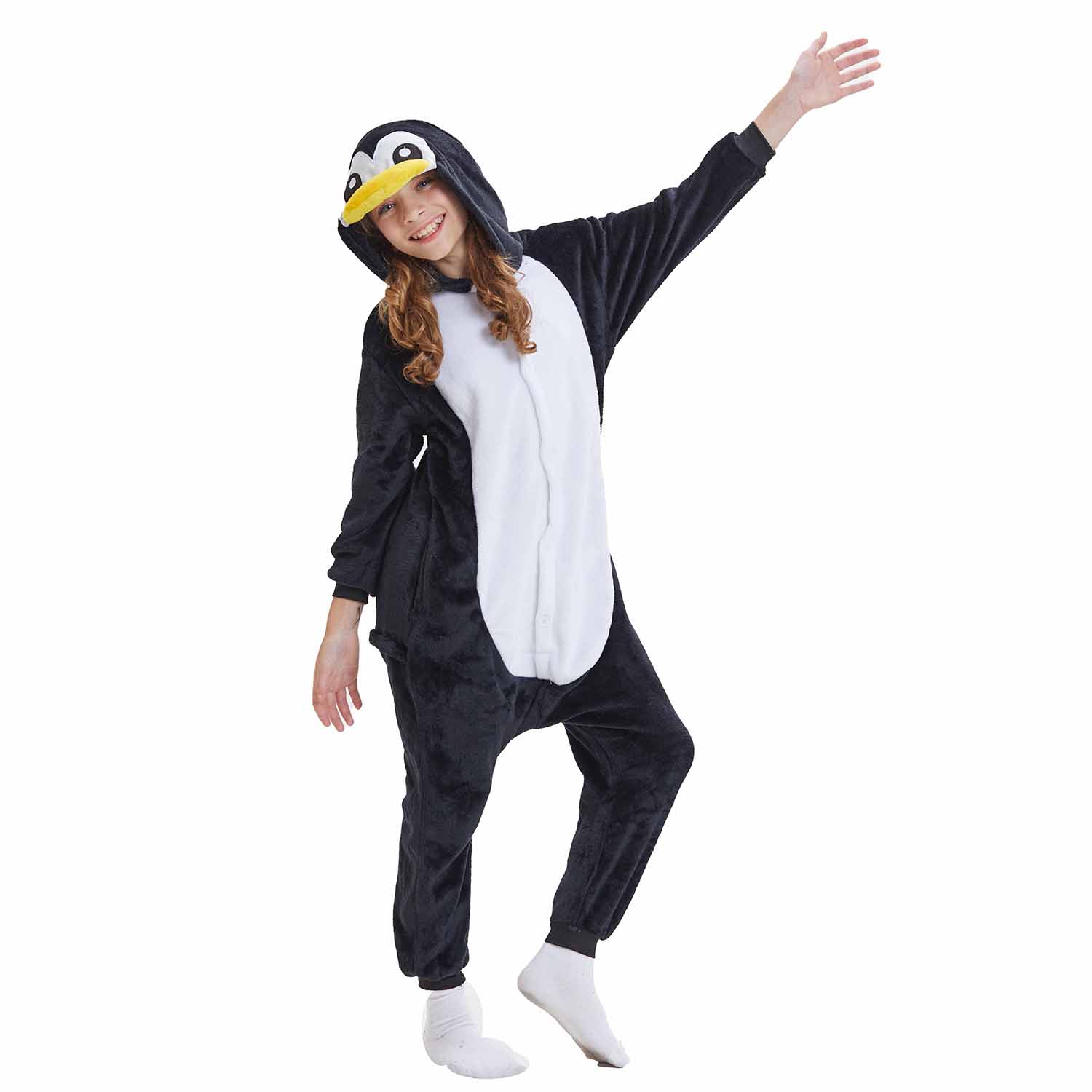 Kids Animal Onesie Organic Children's Clothing Penguin All In One Kids Penguin Outfit Penguin Onesie Children's Animal Onesie Clothing Unisex Kids Clothing Footies & Rompers 