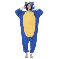 sonic the hedgehog onesie for adults