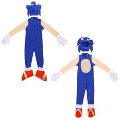 Sonic Cosplay the Hedgehog Costume for Kids Halloween Costume
